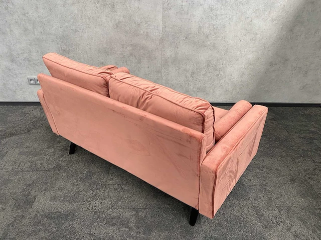 Fluwelen sofa roze - afbeelding 11 van  11