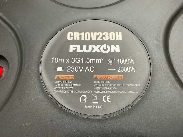 Fluxon cr10v230h kabelhaspel - afbeelding 5 van  5