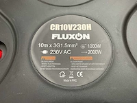 Fluxon cr10v230h kabelhaspel - afbeelding 5 van  5