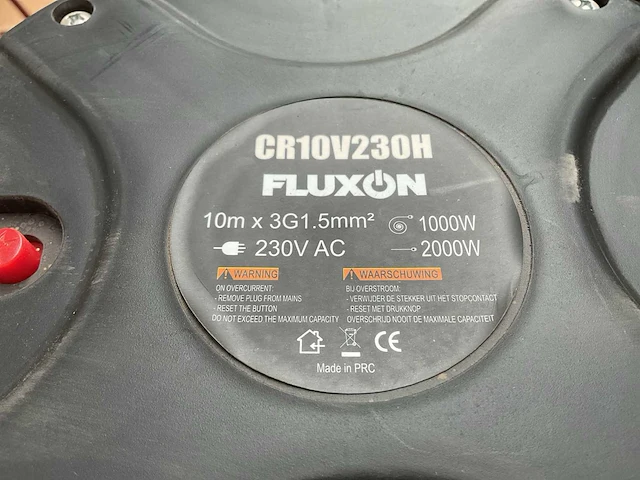 Fluxon cr10v230h kabelhaspel - afbeelding 5 van  5