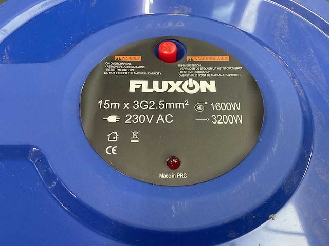 Fluxon cr15v230 kabelhaspel - afbeelding 5 van  5