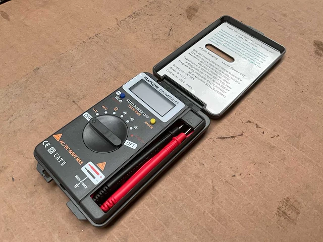 Fluxon dmm100 multimeter - afbeelding 3 van  4
