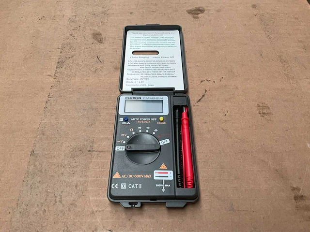 Fluxon dmm100 multimeter - afbeelding 2 van  4