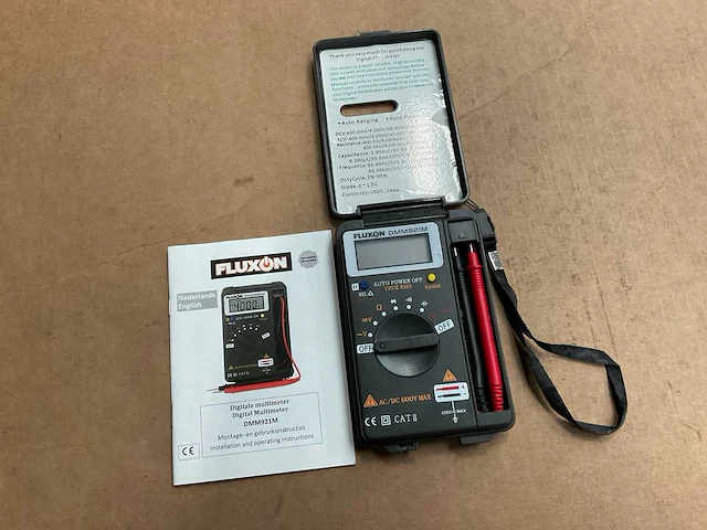 Fluxon dmm291m digital mulitmeter - afbeelding 1 van  2