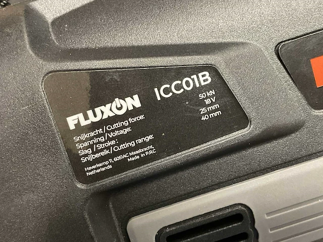 Fluxon icc01b kabelkniptang - afbeelding 3 van  7