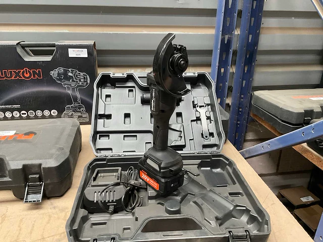 Fluxon igc125b accu haakse slijpmachine - afbeelding 2 van  6
