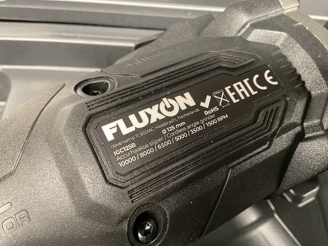 Fluxon igc125b haakse slijper - afbeelding 6 van  6
