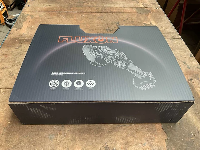 Fluxon igc125b haakse slijper - afbeelding 8 van  8