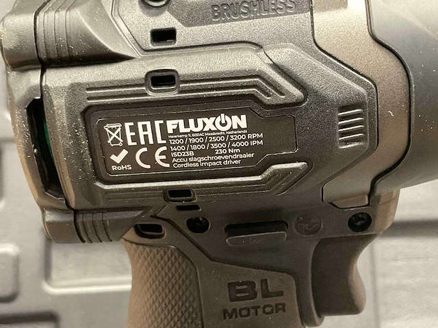 Fluxon isd23b accu slagschroevendraaier - afbeelding 2 van  4