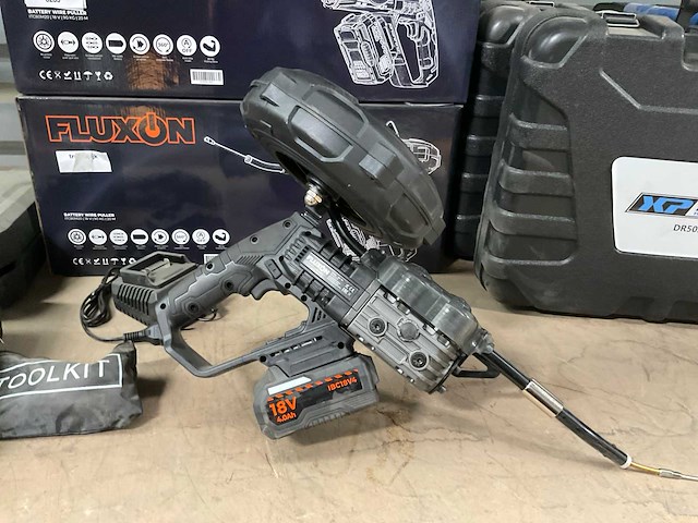 Fluxon itc80m20 accu draadtrekmachine - afbeelding 3 van  6