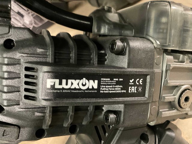 Fluxon itc80m20 accu draadtrekmachine - afbeelding 4 van  6