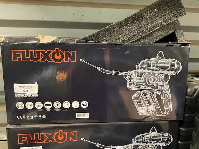 Fluxon itc80m20 accu draadtrekmachine - afbeelding 5 van  6
