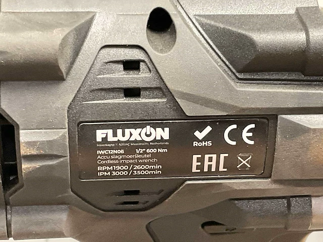Fluxon iwc12n06 accu slagmoersleutel - afbeelding 4 van  6