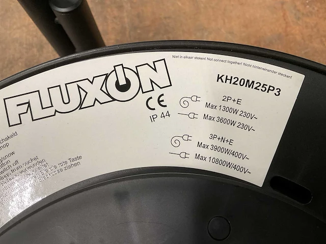 Fluxon kh20m25p3 kabelhaspel - afbeelding 5 van  5