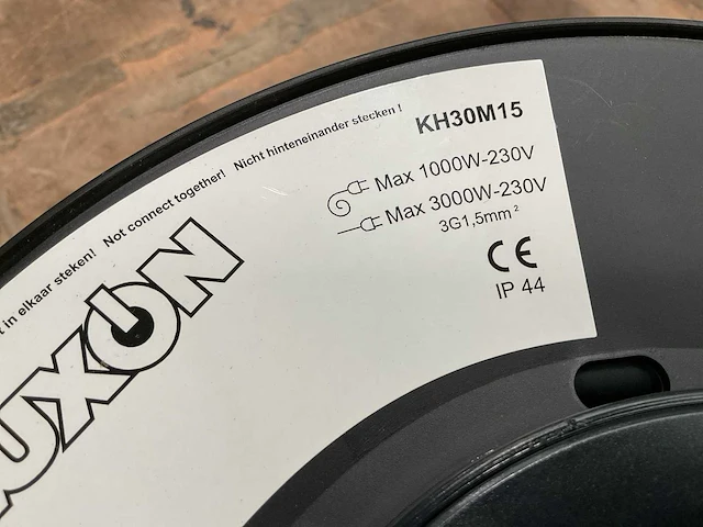Fluxon kh30m15 kabelhaspel - afbeelding 5 van  5
