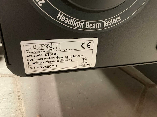 Fluxon kto1al koplamptester - afbeelding 8 van  8