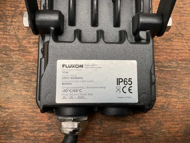 Fluxon lb10f led schijnwerper - afbeelding 4 van  4