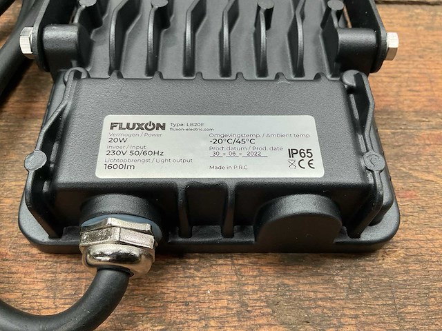 Fluxon lb20f led schijnwerper - afbeelding 4 van  4