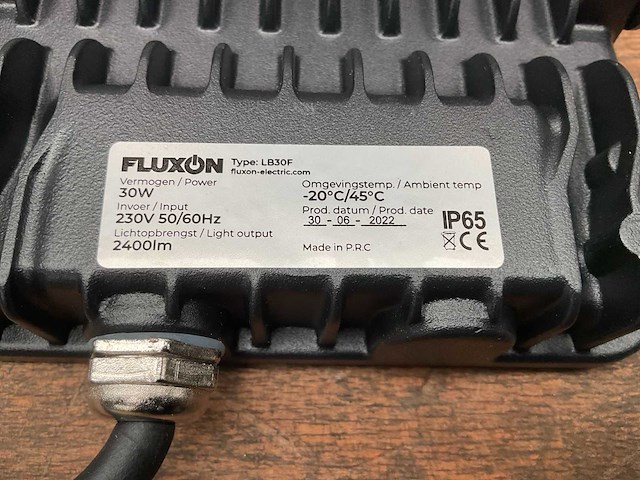 Fluxon lb30f led schijnwerper - afbeelding 4 van  4