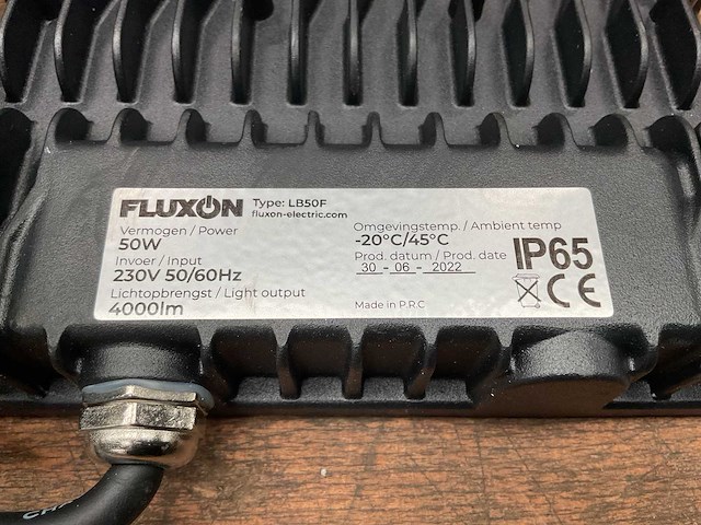 Fluxon lb50f led schijnwerper - afbeelding 4 van  4