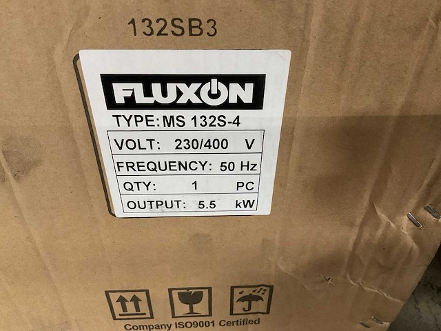 Fluxon ms 132s-4 elektromotor - afbeelding 5 van  5