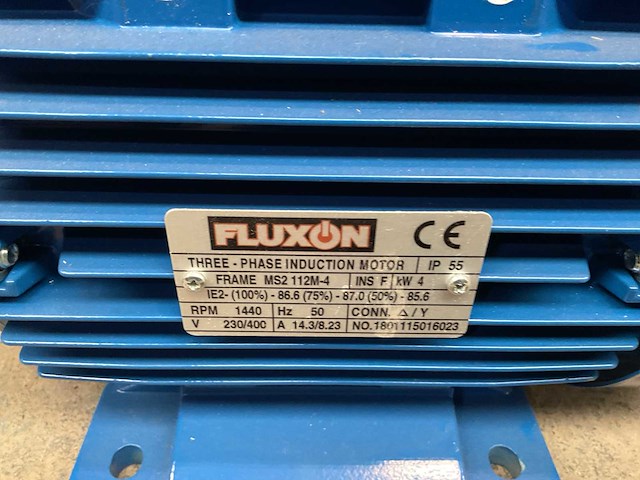 Fluxon ms2 112m-4 elektromotor - afbeelding 5 van  5