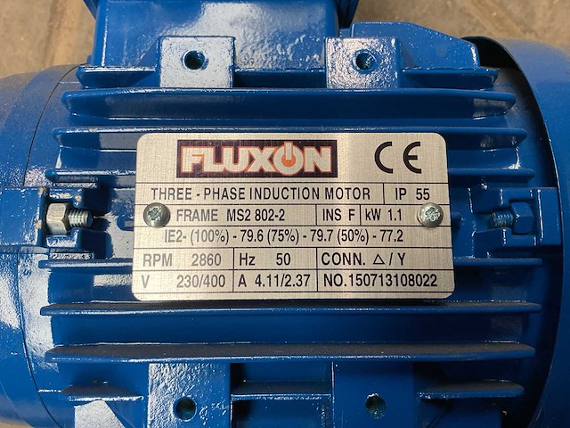 Fluxon ms2 802-2 elektromotor - afbeelding 5 van  5