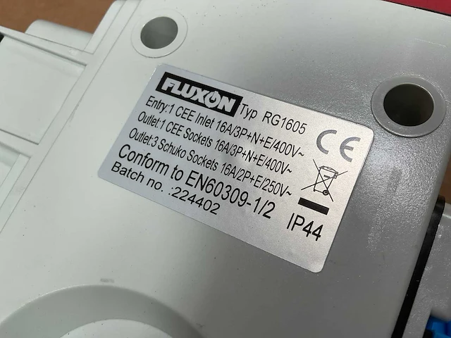 Fluxon rg1605 verdeeldoos - afbeelding 5 van  5