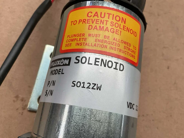 Fluxon s012zw solenoid - afbeelding 3 van  4