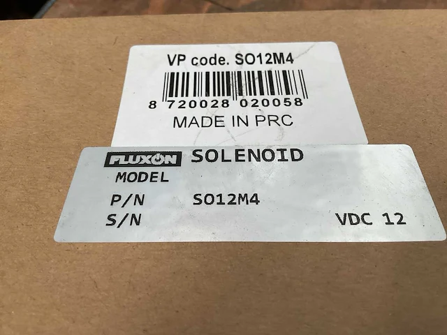 Fluxon so12m4 solenoid - afbeelding 4 van  4