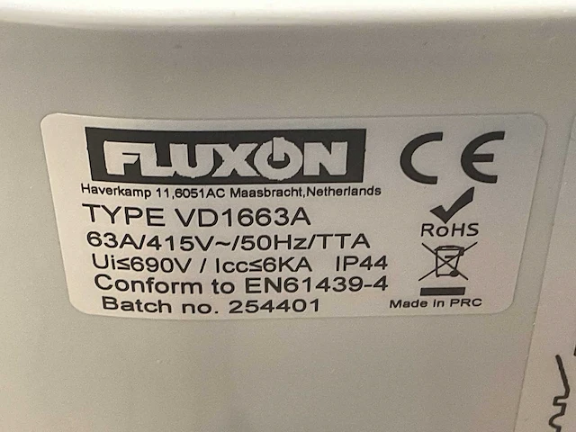 Fluxon vd1663a verdeeldoos - afbeelding 8 van  8