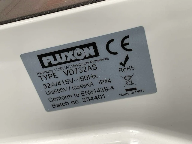 Fluxon vd732as verdeeldoos - afbeelding 5 van  5