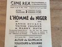 Flyer cinema cine rex gent - afbeelding 2 van  2