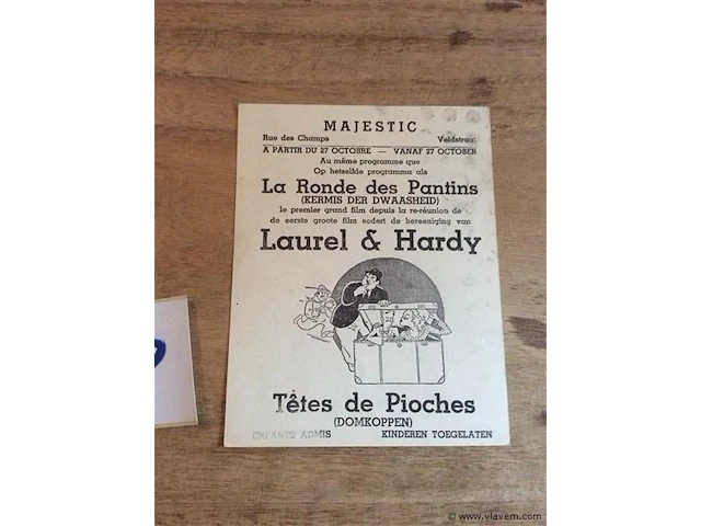 Flyer cinema majestic gent - afbeelding 2 van  2