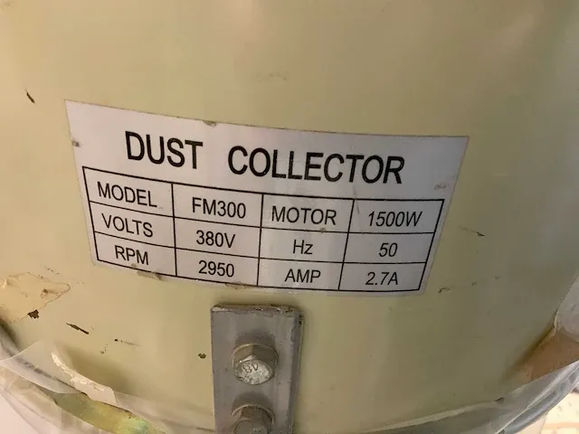 Fm300 filterafzuiginstallatie - afbeelding 5 van  5