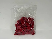 Foam rood oorkussen voor headset - uh-earc-004 - (100x) - afbeelding 2 van  3