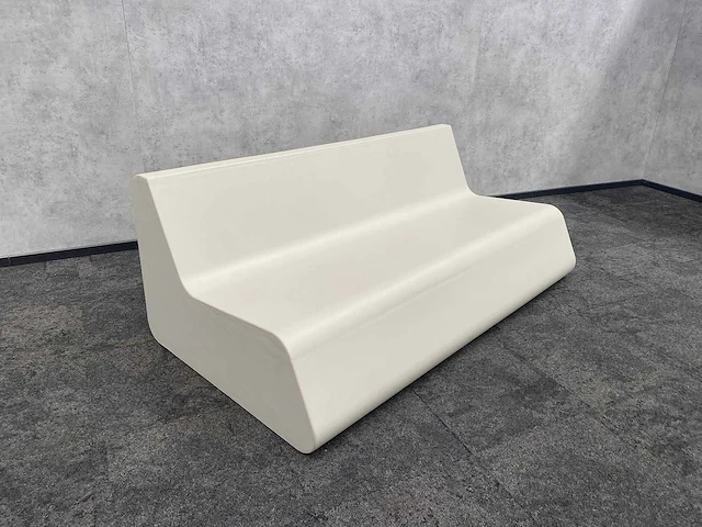 Foam/ schuimrubber sofa - grijs - afbeelding 1 van  13