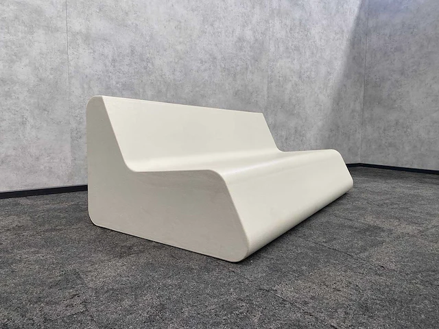 Foam/ schuimrubber sofa - grijs - afbeelding 6 van  13