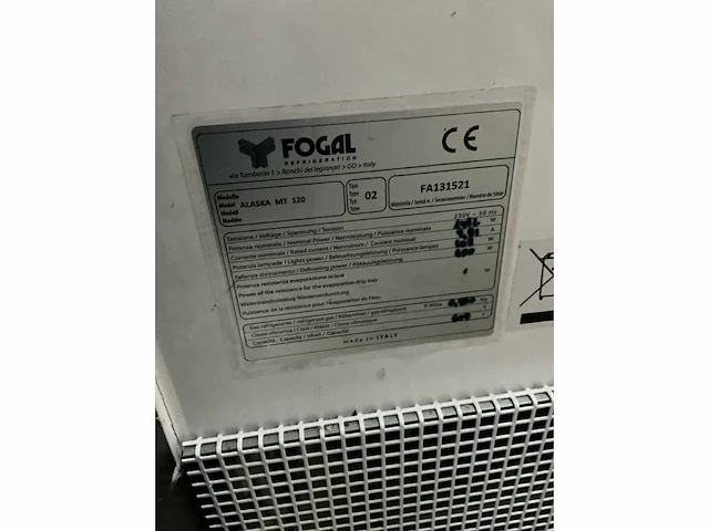 Fogal alaska mt 120 wandkoeling - afbeelding 6 van  6
