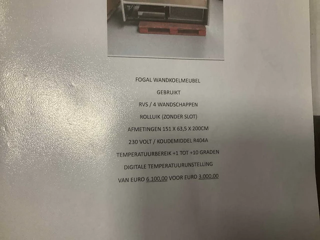 Fogal wandkoeling - afbeelding 4 van  4