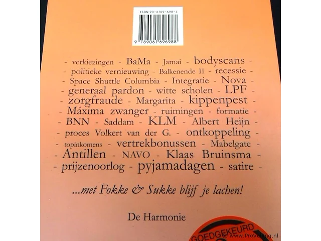 Fokke & sukke. het afzien van 2003 - afbeelding 2 van  5