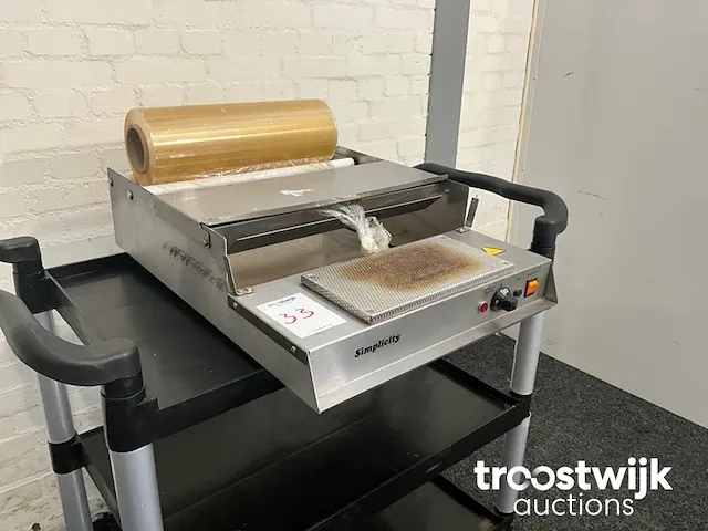 Folie handinpakmachine - afbeelding 1 van  10