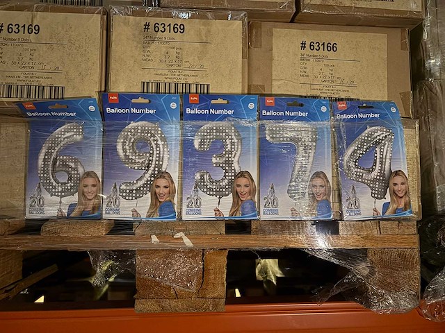 Folieballon (6500x) - afbeelding 1 van  2