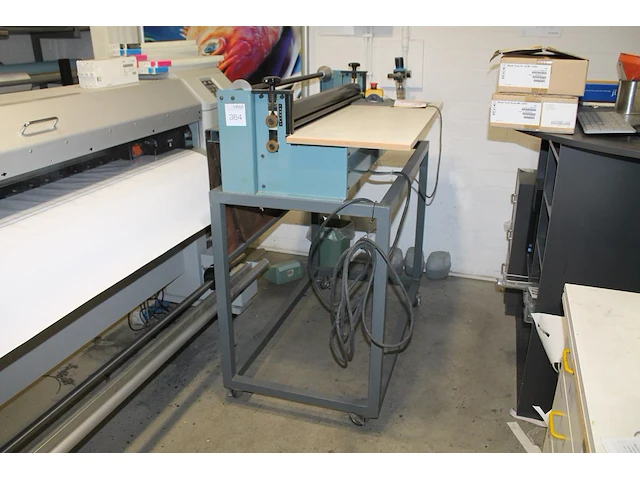 Folielamineermachine fournitag k1000 120 x 170 x 110 cm en maximale rolbreedte 80 cm. let op! apparaat is w... - afbeelding 1 van  2