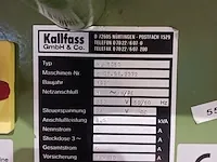 Foliewikkelmachine kallfass, kw 5050, 1997 - afbeelding 4 van  15