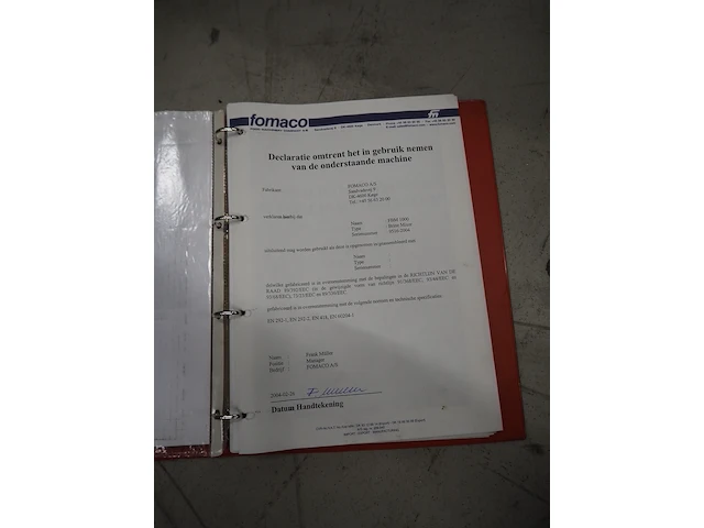 Fomaco food machinery company a/s - afbeelding 9 van  17