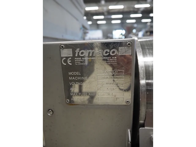 Fomaco food machinery company a/s - afbeelding 18 van  38