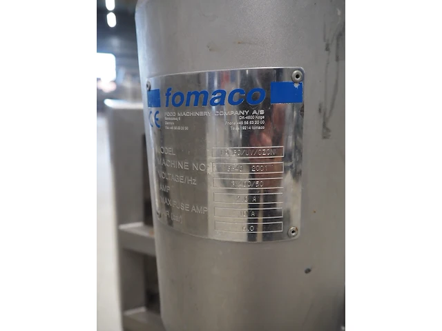 Fomaco food machinery company a/s - afbeelding 32 van  38