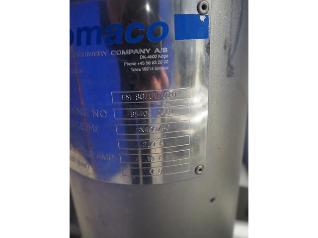 Fomaco food machinery company a/s - afbeelding 15 van  28