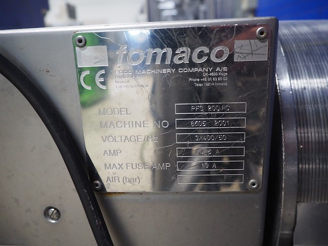 Fomaco food machinery company a/s - afbeelding 20 van  28